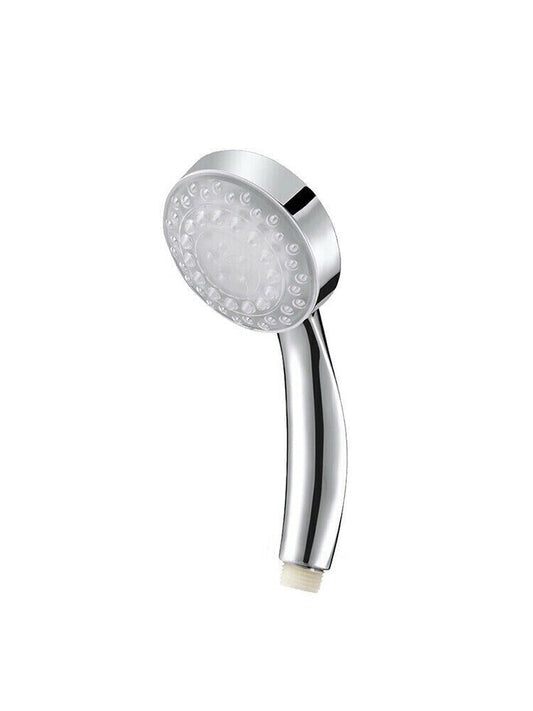 Handheld 7 Color Changing LED Light Water Bath Home Bathroom Shower Head Glow - Water Activated