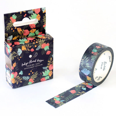 Washi Tape with Romantic Cherry Blossom Design for DIY