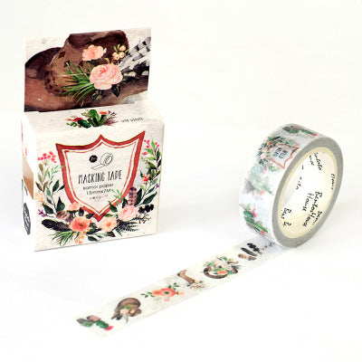 Washi Tape with Romantic Cherry Blossom Design for DIY