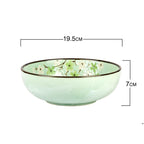 Sakura Blossom Underglaze Rice Bowl