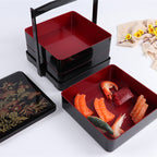 Three-Layer Japanese Portable Lunch Box