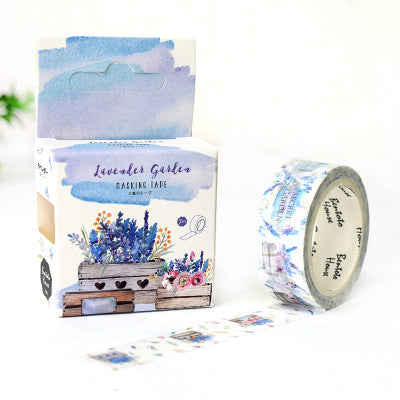 Washi Tape with Romantic Cherry Blossom Design for DIY