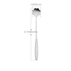 Cherry Blossom Shaped Stainless Steel Dessert Spoon