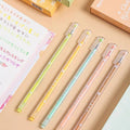 Wholesale Colorful Cherry Blossom Gel Pens (Macaron)