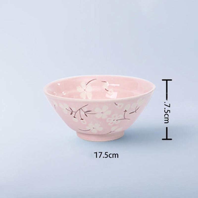 Sakura Story Creative Bowl and Plate Set (Japanese Style)