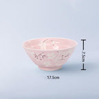 Sakura Story Creative Bowl and Plate Set (Japanese Style)