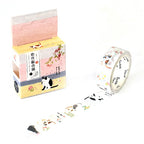 Washi Tape with Romantic Cherry Blossom Design for DIY
