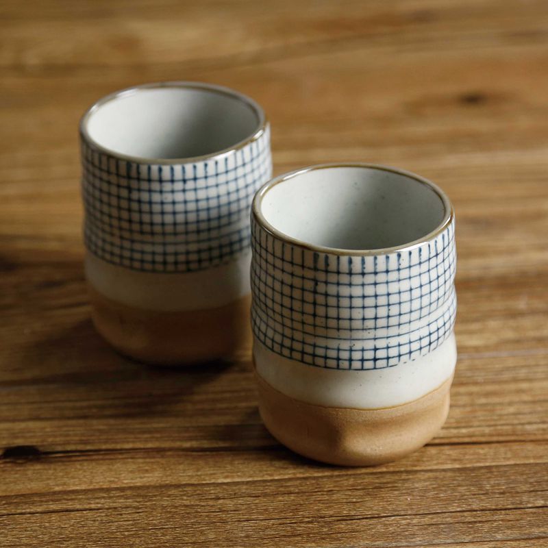 Ceramic Tea Cup with Hand-Painted Design (Japanese Style)