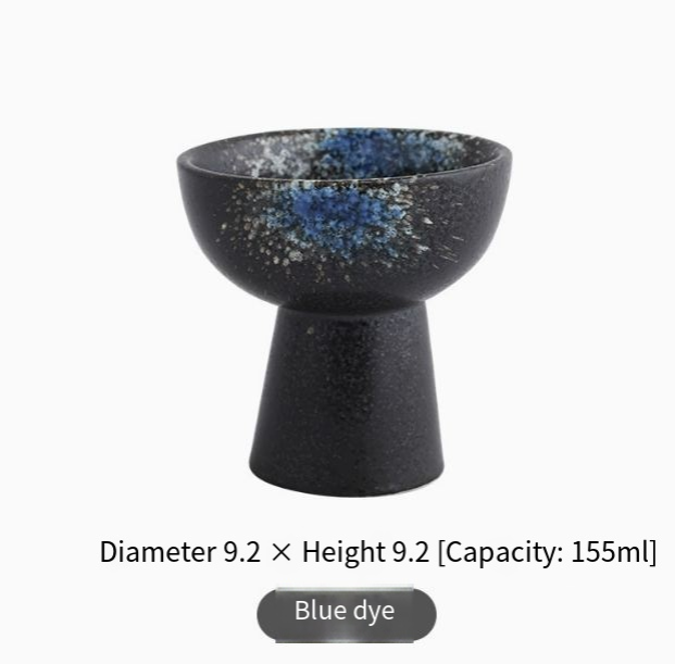 Japanese-style Ceramic Tall Bowl for Snacks