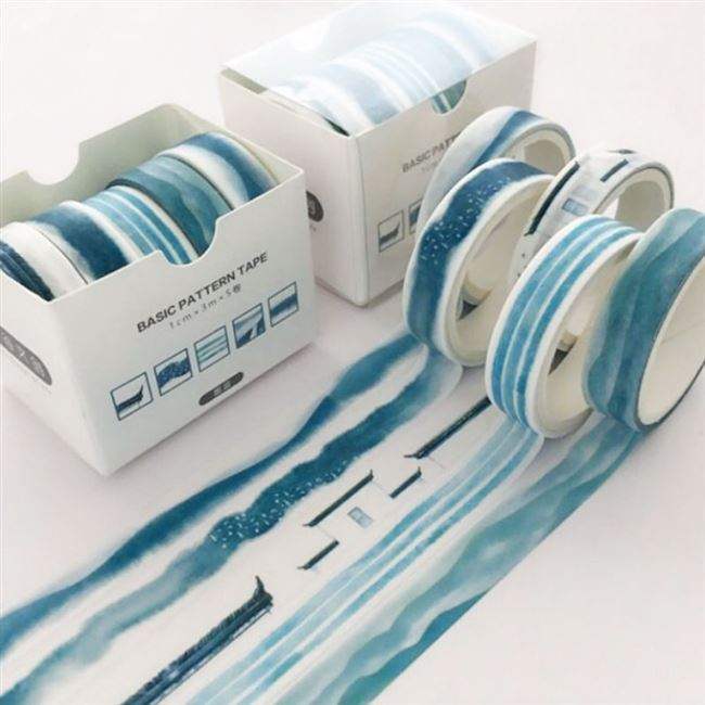 Cute Colorful Washi Tape Decorative Sticker Set