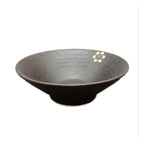 Japanese Traditional Ramen Bowl - Vintage Black Sakura Design