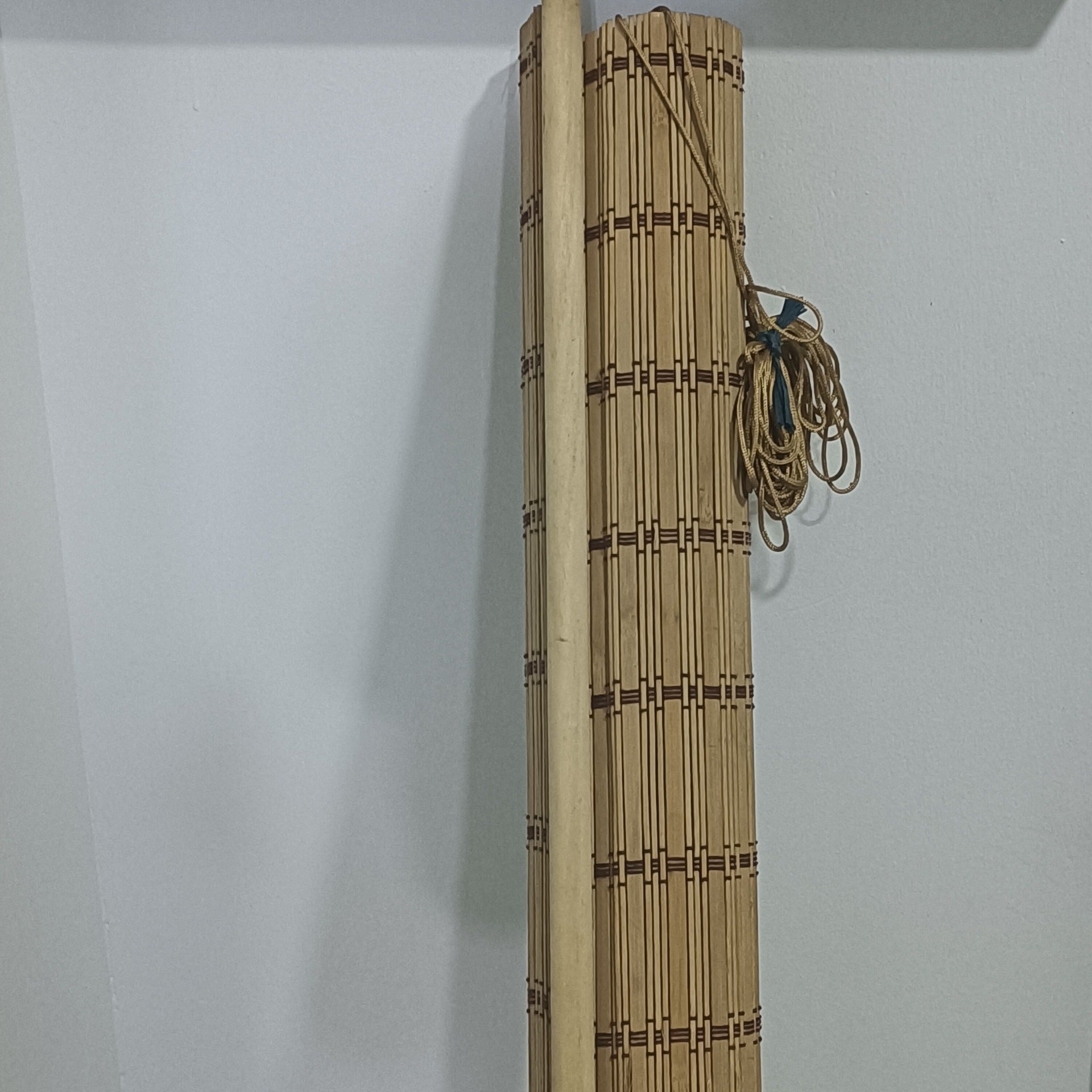 Outdoor Mildew-Resistant Bamboo Roller Blinds