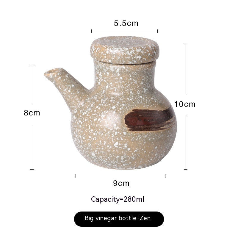 Japanese Ceramic Soy Sauce Pot