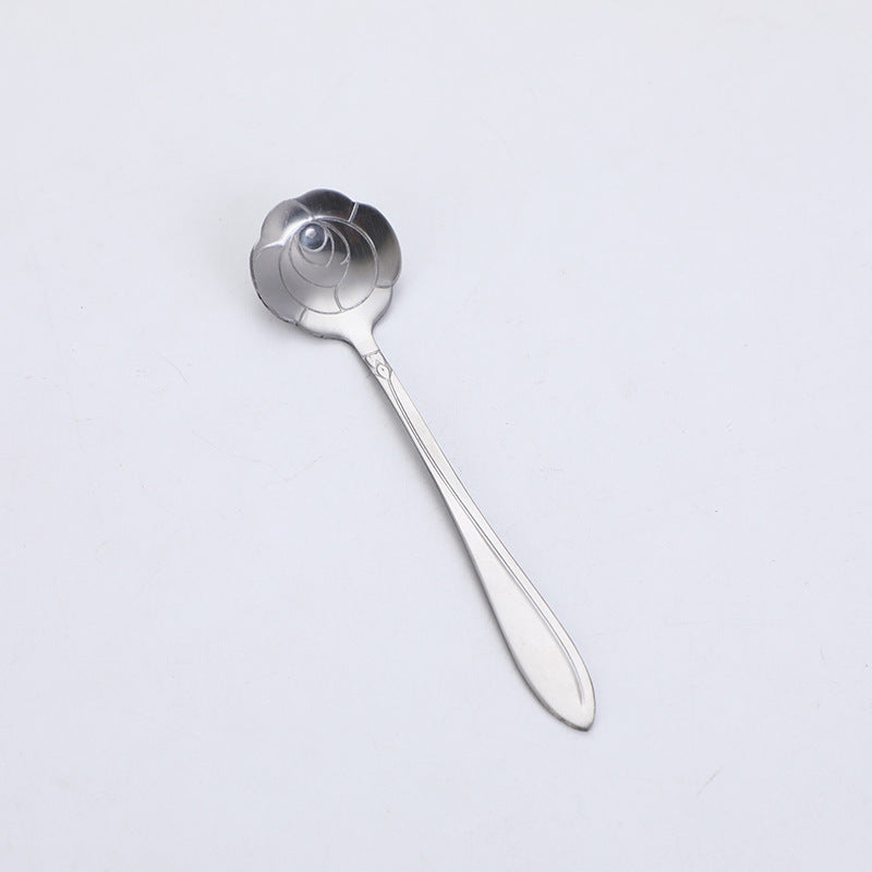 Cherry Blossom Design Stainless Steel Spoon - Flower Utensils - Flower Spoon