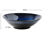 Japanese Style Large Noodle and Salad Bowl Set