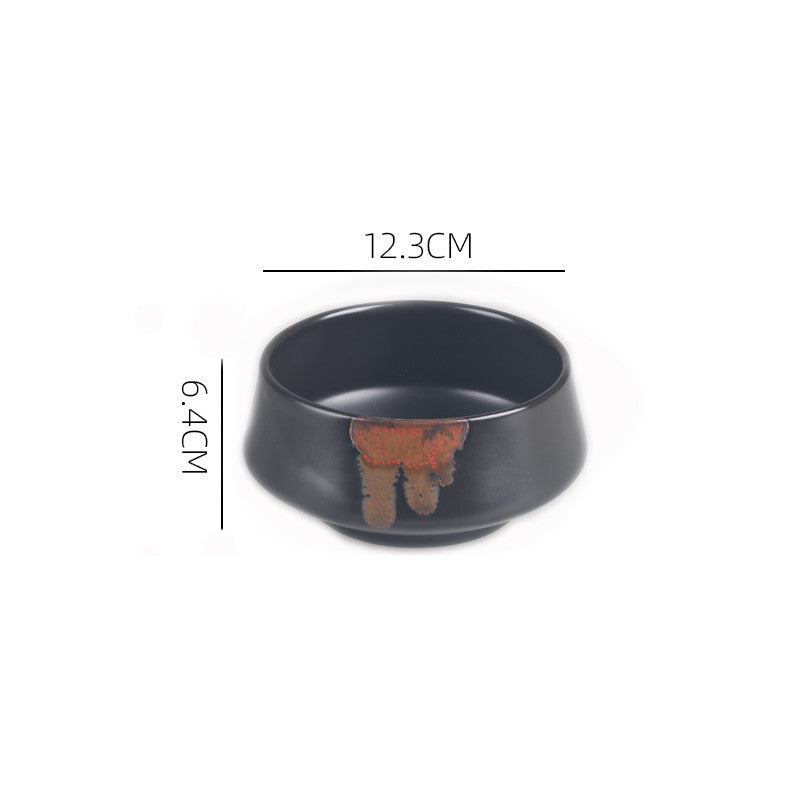 Japanese Ceramic Black Bowl
