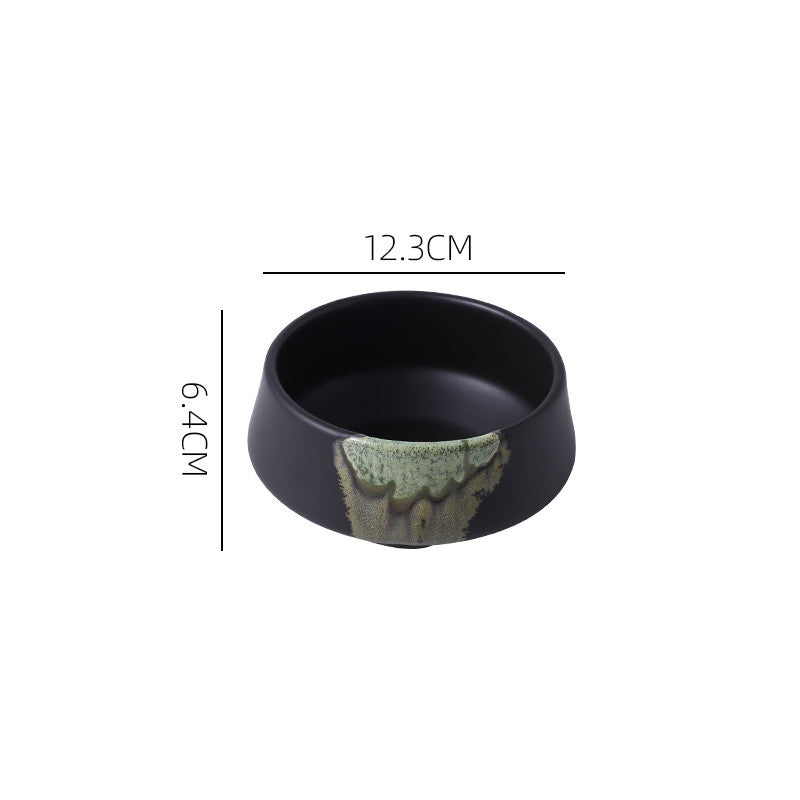 Japanese Ceramic Black Bowl