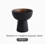 Japanese-style Ceramic Tall Bowl for Snacks
