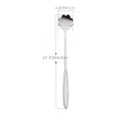 Cherry Blossom Shaped Stainless Steel Dessert Spoon