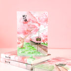 Japanese Cherry Blossom Colorful Sketchbook (Diary)