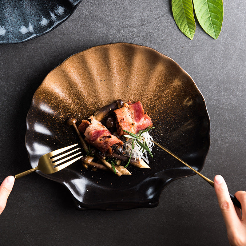 Japanese Seashell Plates