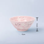 Sakura Story Creative Bowl and Plate Set (Japanese Style)