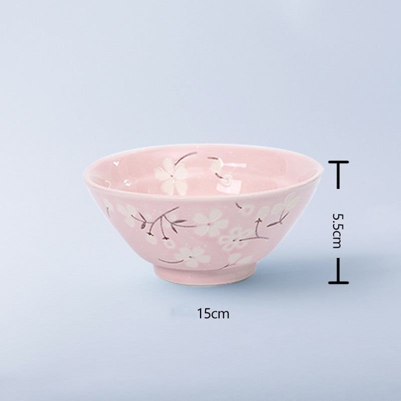 Sakura Story Creative Bowl and Plate Set (Japanese Style)