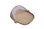 Bamboo Round Storage Basket Set for Home Use