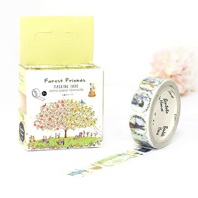 Washi Tape with Romantic Cherry Blossom Design for DIY
