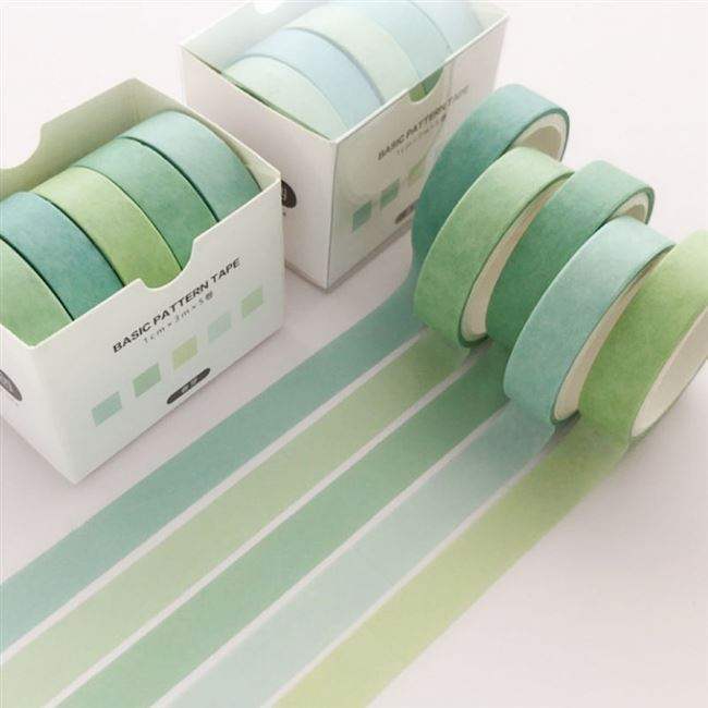 Cute Colorful Washi Tape Decorative Sticker Set