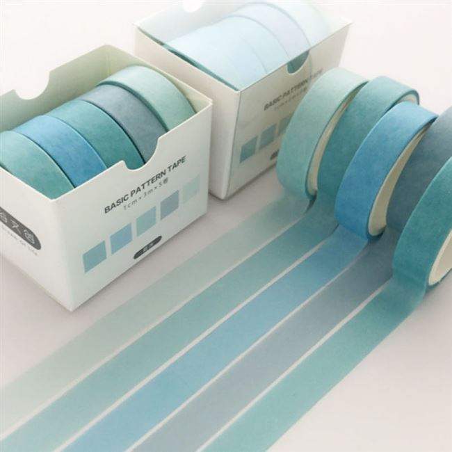 Cute Colorful Washi Tape Decorative Sticker Set