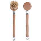 Sisal Beech Bamboo Cleaning Brush for Kitchen Use