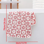 Blossom Pattern Hand Towel for Elegant Bathrooms
