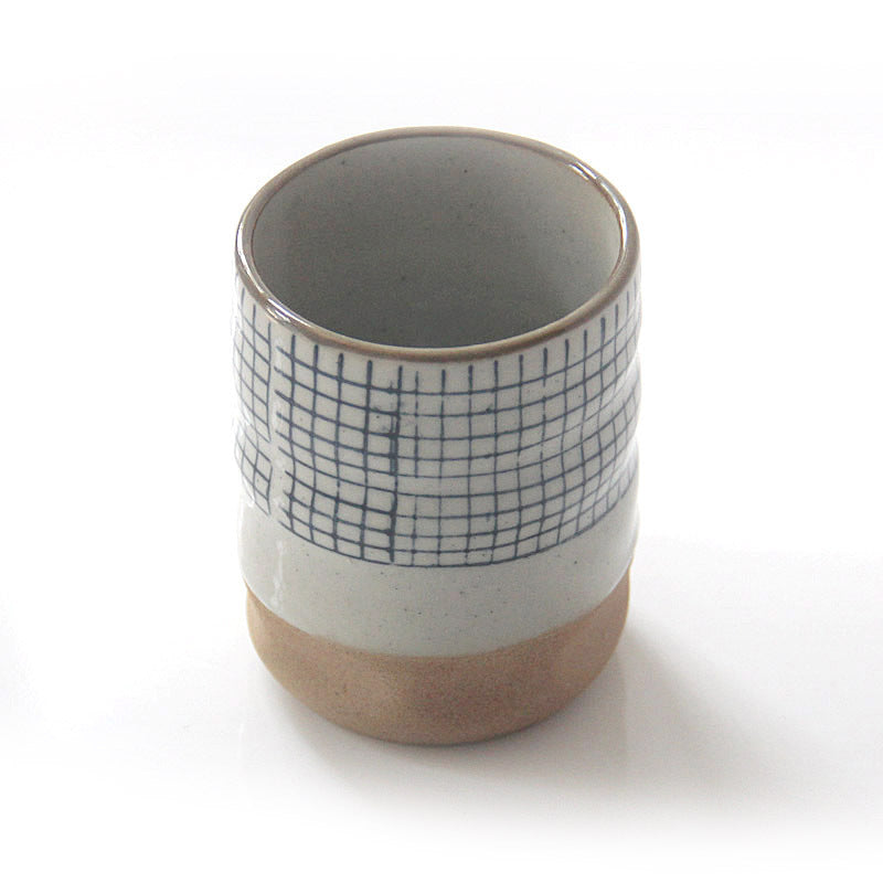 Ceramic Tea Cup with Hand-Painted Design (Japanese Style)