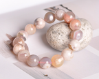 Cherry Blossom Agate Bracelet - Sakura Bracelet