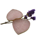 Japanese Natural Rose Quartz Coasters - Pink Crystal Set