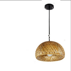 Bamboo Woven Chandelier