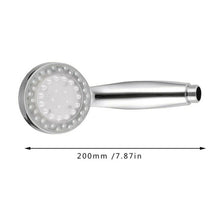 Load image into Gallery viewer, Handheld 7 Color Changing LED Light Water Bath Home Bathroom Shower Head Glow
