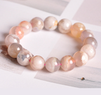Cherry Blossom Agate Bracelet - Sakura Bracelet