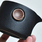 Portable Black Pottery Outdoor Japanese Tea Set Gift