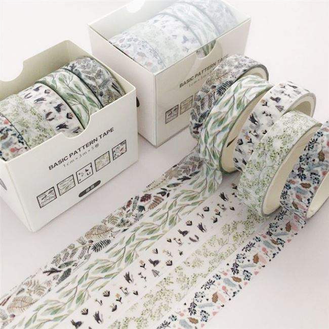 Cute Colorful Washi Tape Decorative Sticker Set