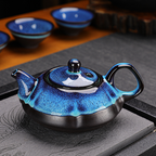 Traditional Blue Japanese Tea Set