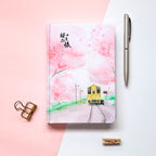 Japanese Cherry Blossom Colorful Sketchbook (Diary)