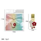 Cherry Blossom Steel Pen Clip for Notebooks and Journals