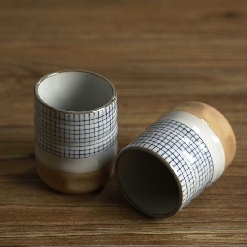 Ceramic Tea Cup with Hand-Painted Design (Japanese Style)