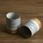 Ceramic Tea Cup with Hand-Painted Design (Japanese Style)