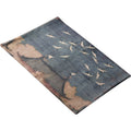 Traditional Japanese Tea Mat - 100% Natural Fibers of Cotton & Linen - Hand Painted Traditional Asian Japanese Place Mat for Dining