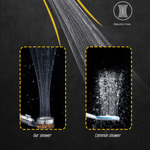Load image into Gallery viewer, High Pressure Shower Head Adjustable 360° Rotation Turbine Water Saving Shower
