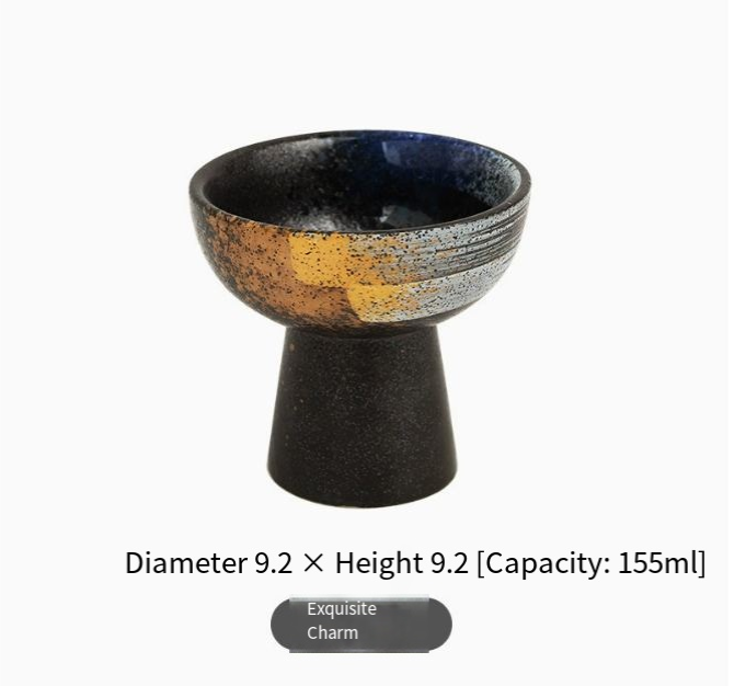 Japanese-style Ceramic Tall Bowl for Snacks