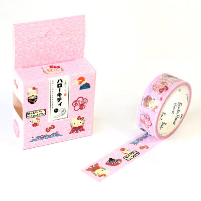 Washi Tape with Romantic Cherry Blossom Design for DIY